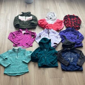 💜Size 6 Girls Jacket/Hoodie lot💜